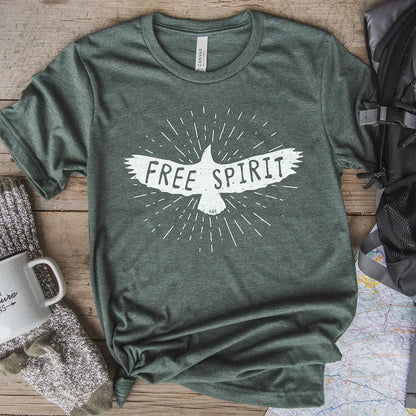 Free Spirit Tee - Heather Forest