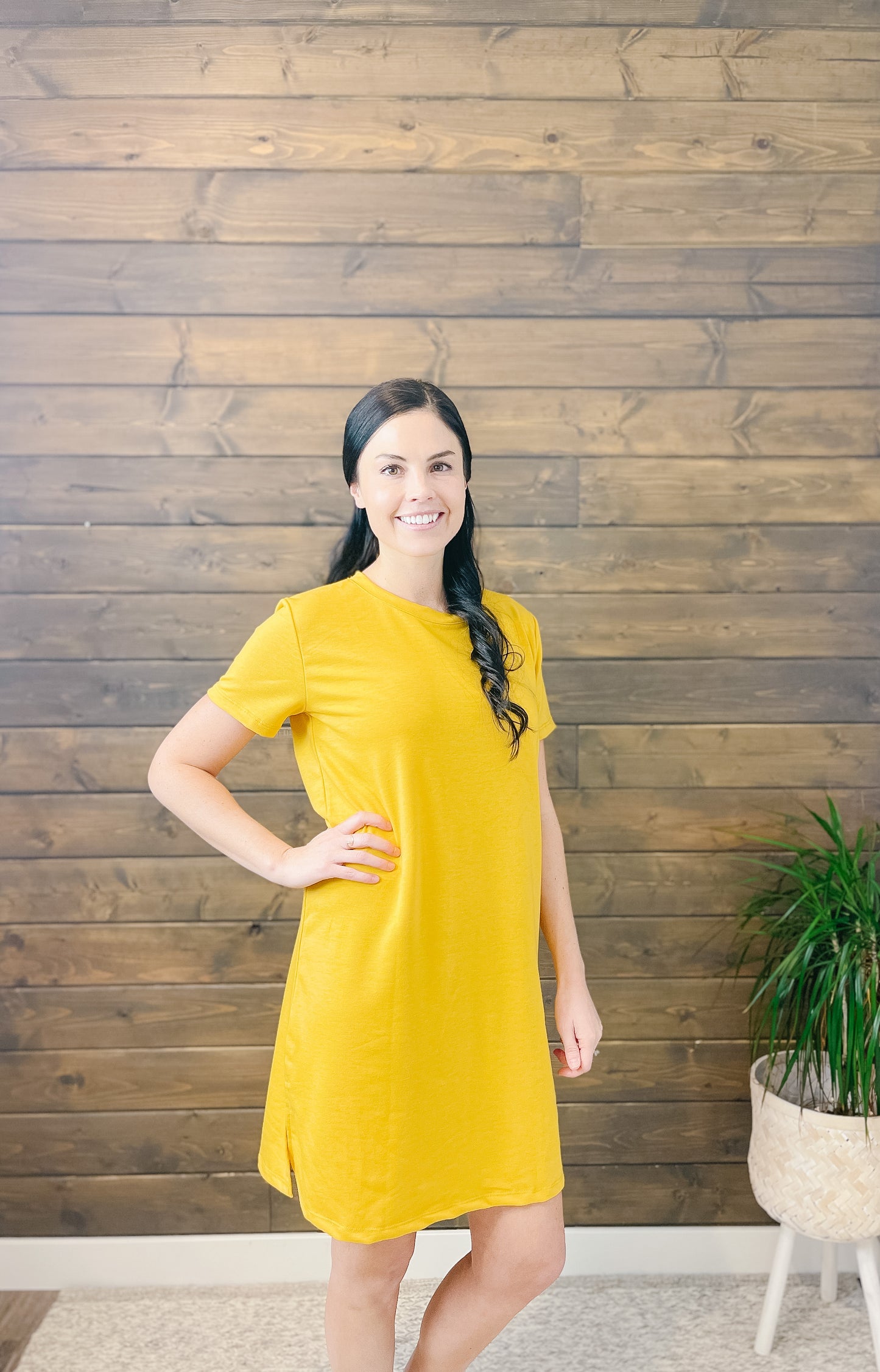 The “On The Daily” Oversized Tee Dress