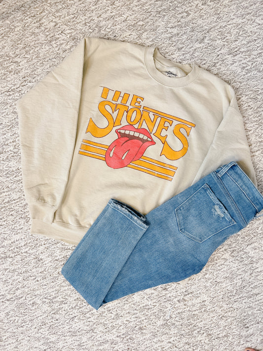 Rolling Stones Stoned Sand Sweatshirt