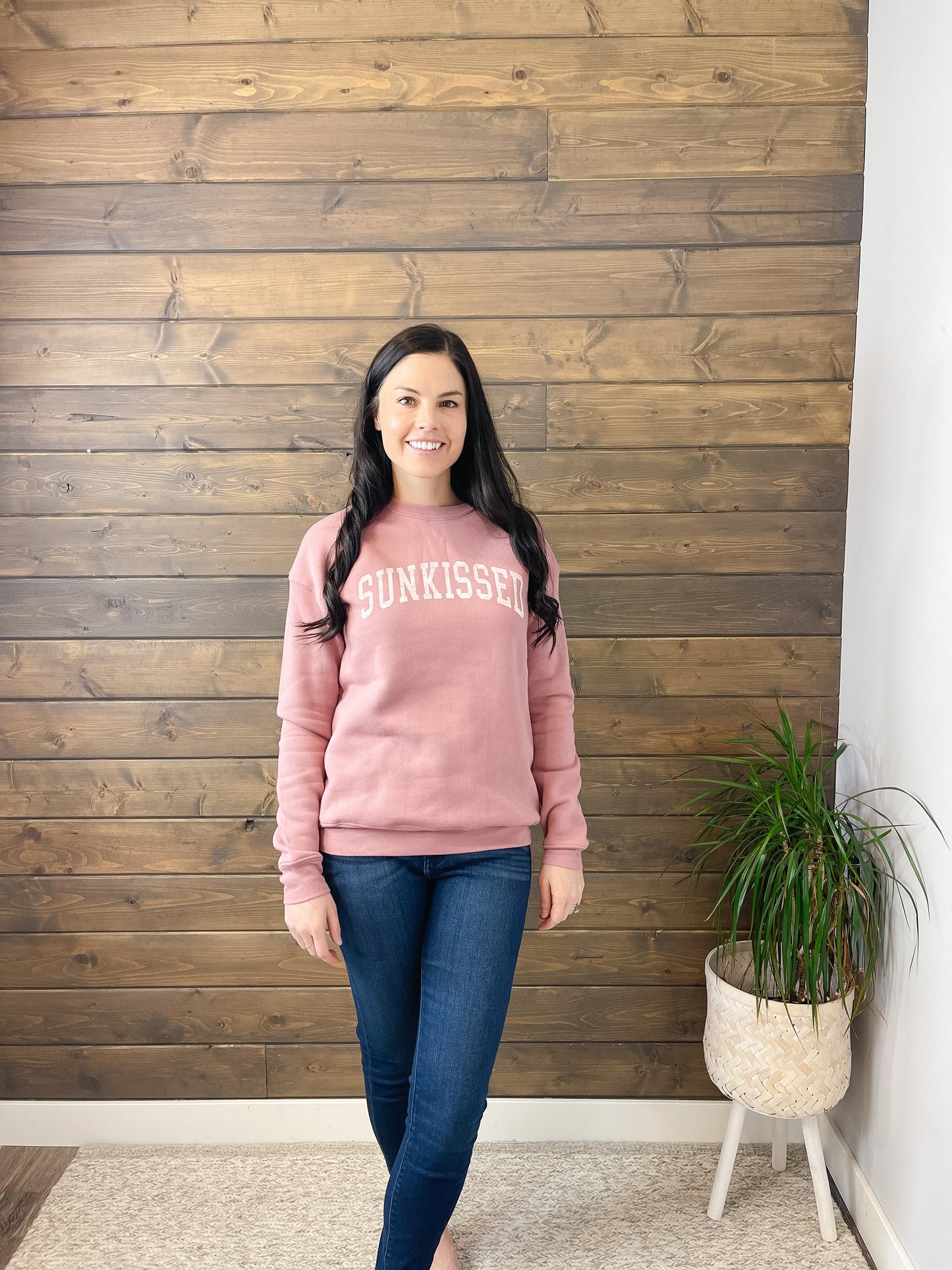 Sunkissed Sweatshirt- mauve